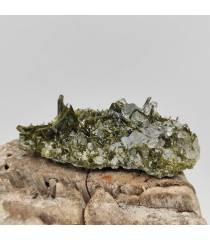Epidote et quartz, Cevins, Savoie (73)