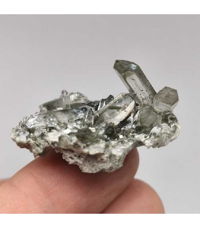 Quartz chlorité , Le Clot, Isère (38)