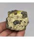 Pyromorphite sur galène, L'Argentolle, Saône et Loire (71)
