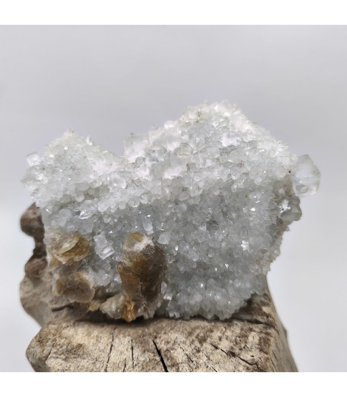 Fluorite et baryte, Pratclaux (Haute-Loire)