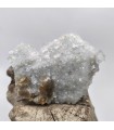 Fluorite et baryte, Pratclaux (Haute-Loire)