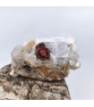 Cinabre sur Baryte, La Mûre (Isère)