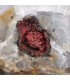Cinabre sur Baryte, La Mûre (Isère)