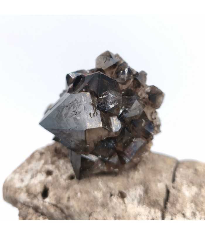 Quartz fumé, Echassières, Allier (03)