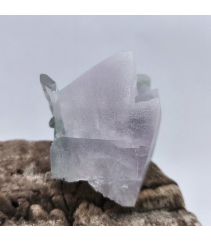 Calcite rose et Quartz, Maronne, Isère (38)