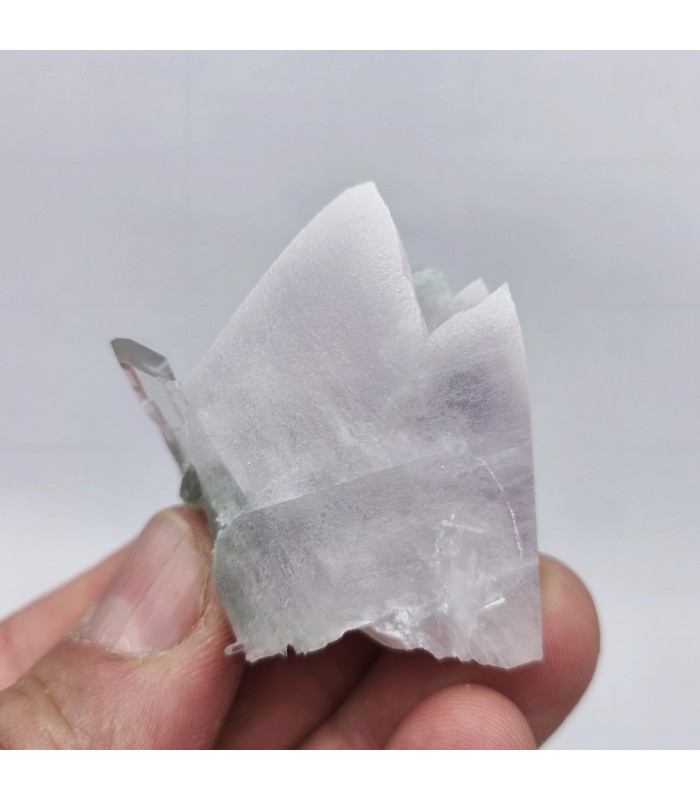 Calcite rose et Quartz, Maronne, Isère (38)