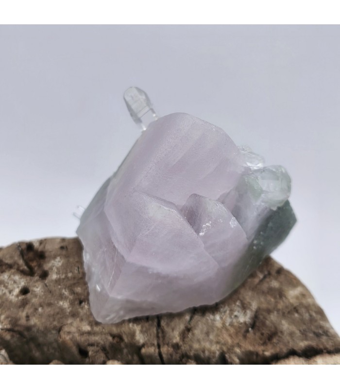 Calcite rose et Quartz, Maronne, Isère (38)