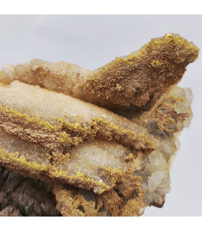 Baryte et Pyromorphite, Molimard, Haute Loire (43)