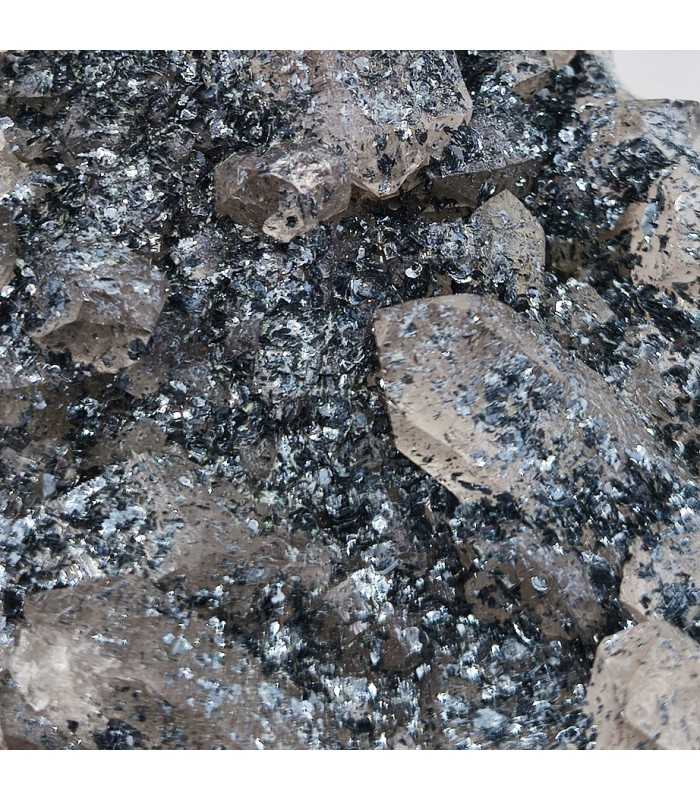 Quartz fumé et Hématite, Glacier d'Argentières, Haute-Savoie (74)