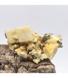 Pyrite sur Dolomite, Saint Pierre de Mésage, Isère (38)