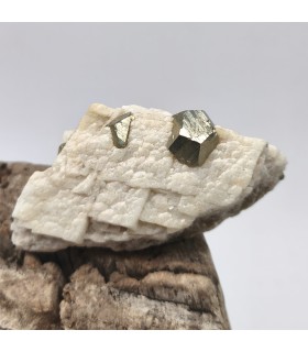 Pyrite sur Ankérite, Saint Pierre de Mésage , Isère (38)