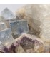 Fluorite, Bisage, Puy de Dôme (63)